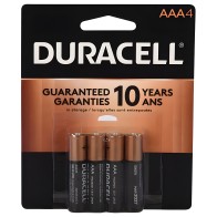 Baterías Duracell AAA (4pk)