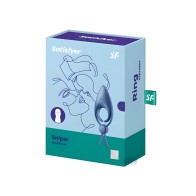 Satisfyer Men Sniper Gray/blue - Maximum Pleasure Enhancer