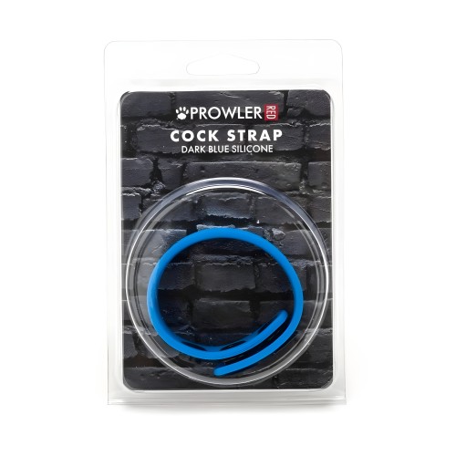 Prowler Red Silicone Cock Strap Dark Blue
