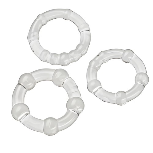 Cockring Combo Beaded - Enhance Pleasure