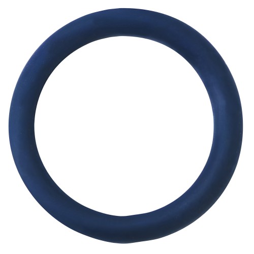 Spartacus 1.25 Rubber Cock Ring - Blue