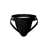 MOB Fetish Swim Jockstrap Black Small
