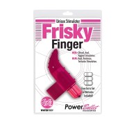 Frisky Finger Unisex Stimulator - Pink