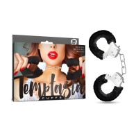 TEMPTASIA FURRY BLACK CUFFS - Comfort & Security