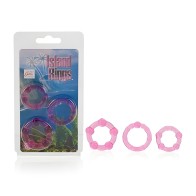 Anillos de Silicona Isla - Rosa