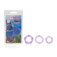 Anillos de Silicona Isla - Púrpura