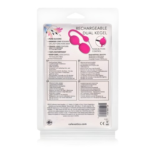 Kegel Doble Recargable para fortaleza pélvica