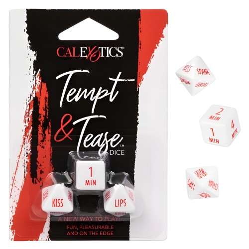 Tempt & Tease Dice - Fun Couples Game