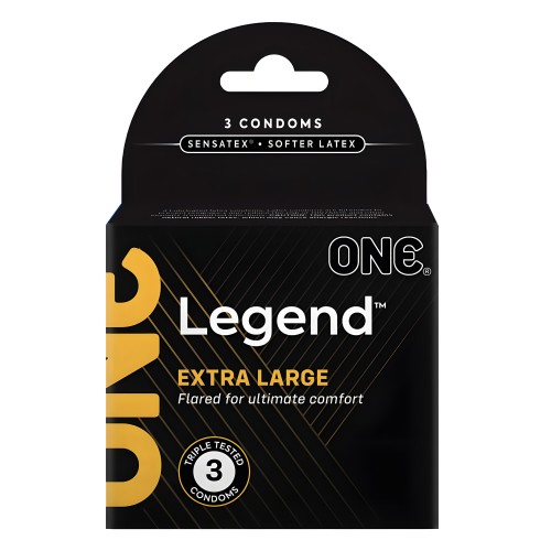 One The Legend Condoms - Enhanced Comfort