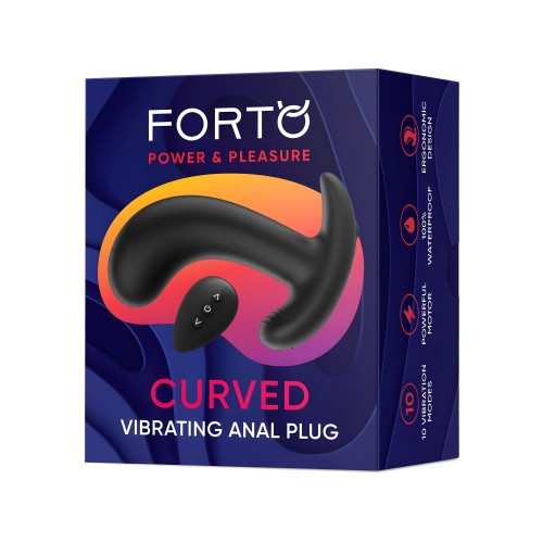 Curved Vibrating Plug for Tailored Pleasure