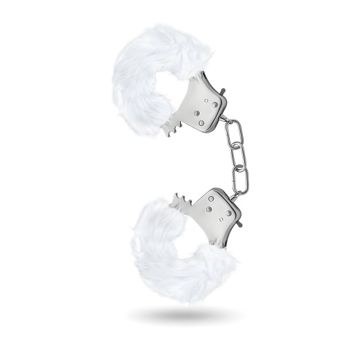 Muñequera de Piel de Peluche Temptasia - Blanca