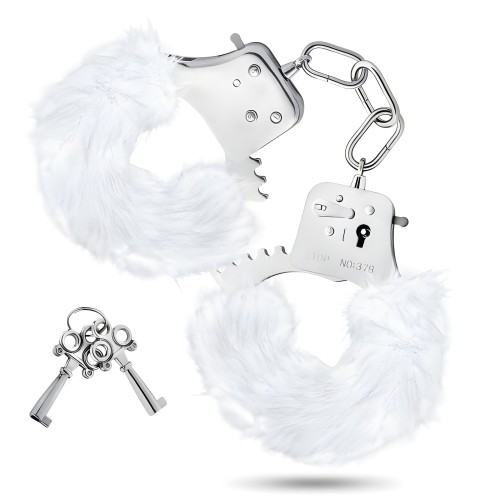 Temptasia Plush Fur Cuffs - White