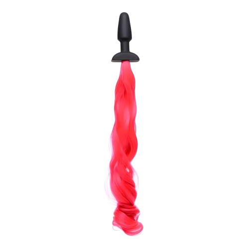 Tailz Pony Tail Anal Plug Hot Pink