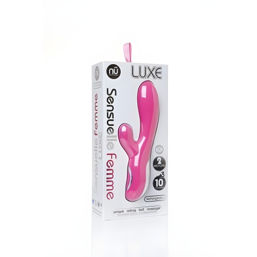 Nu Sensuelle Femme Luxe Rabbit Massager - Intense Dual Stimulation