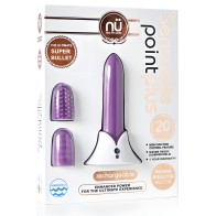 Nu Sensuelle Point Plus - Powerful Rechargeable Bullet