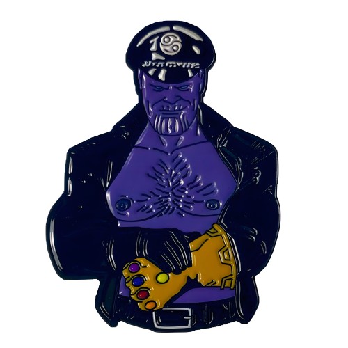 Geeky Thanos Pin - Fun Accessory