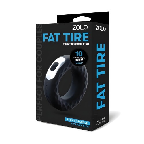 Anillo para el Pene Zolo Fat Tire Vibe - 10 Modos