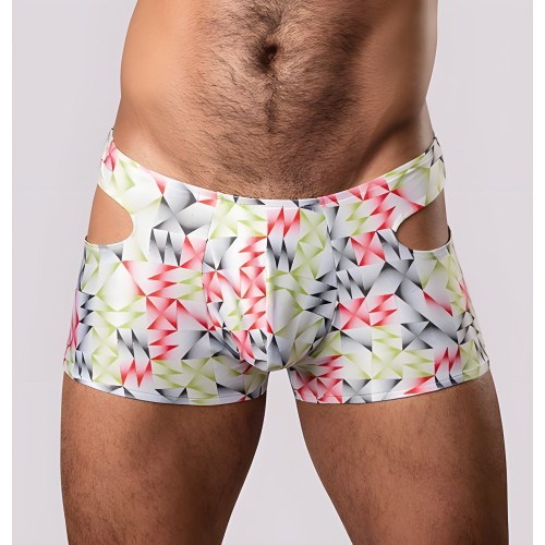 Cut It Out Mini Short - Red