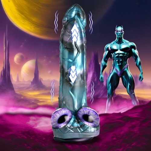 Dildo Astro Thrust Creature Cocks Azul