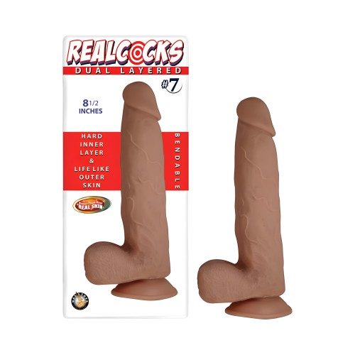Dildo Real Cocks de Capa Doble - Experiencia Realista