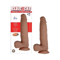 Real Cocks Dual Layered Dildo - Lifelike Experience