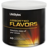 Condones Lifestyles Surtidos 40 Piezas Bowl