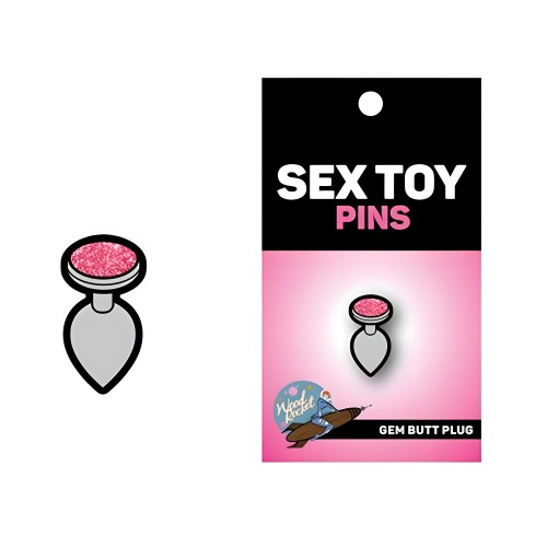 Pin Gem Butt Plug - Accesorio Divertido