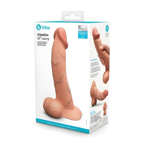 Dildo Curvo B-vibe Slipskin 10 Moc