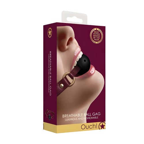 Ouch Halo Gag De Bola Transpirable