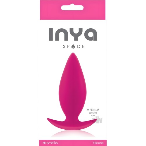 Plug Anal de Silicona - Inya Spades Medium Pink