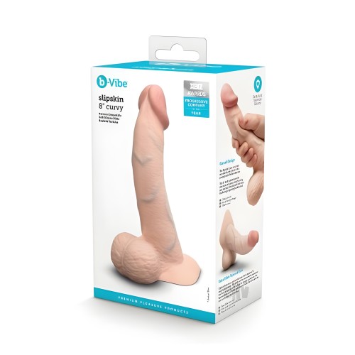 B-vibe Slipskin Dildo Curve 8