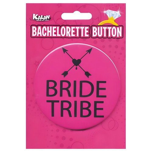 Botón Bachelorette Bride Tribe