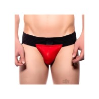 Jockstrap Pouch Rojo Prowler Negro/Rojo Lg