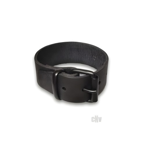 Prowler Red Leather Bicep Band Medium