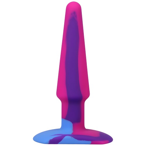 Plug Anal de Silicona Swirl - Placer Colorido