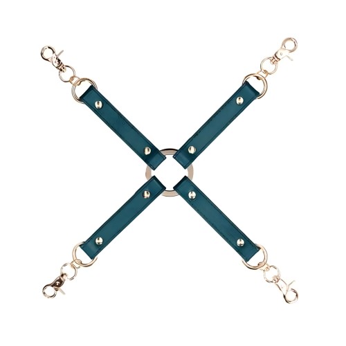 Ouch Halo Conector de Ataduras Verde - Accesorio de Bondage Lujoso