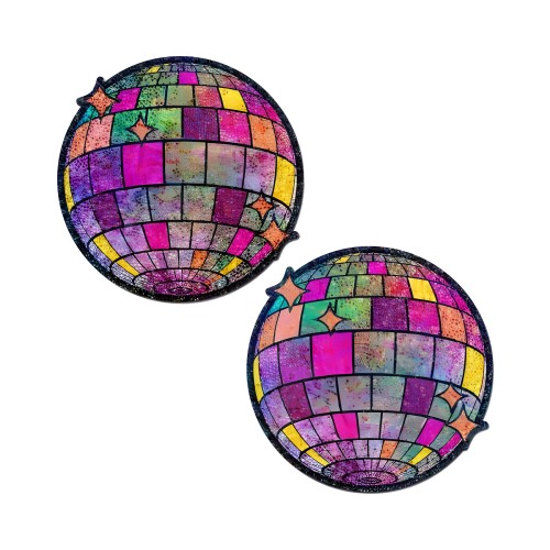 Pastease Shimmering Disco Ball - Glamorous Nipple Covers