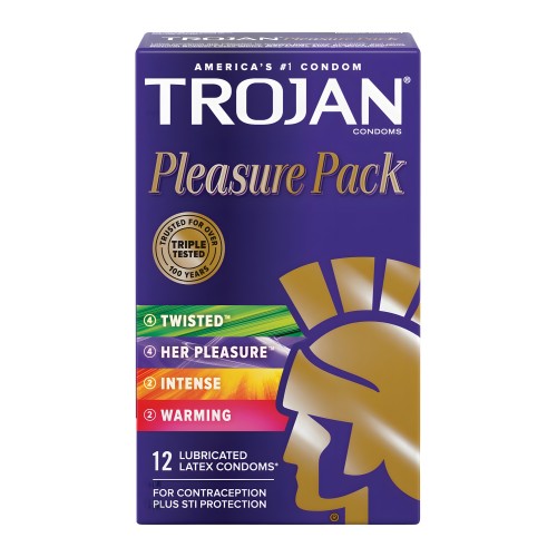 Trojan Pleasure Pack - 12pk