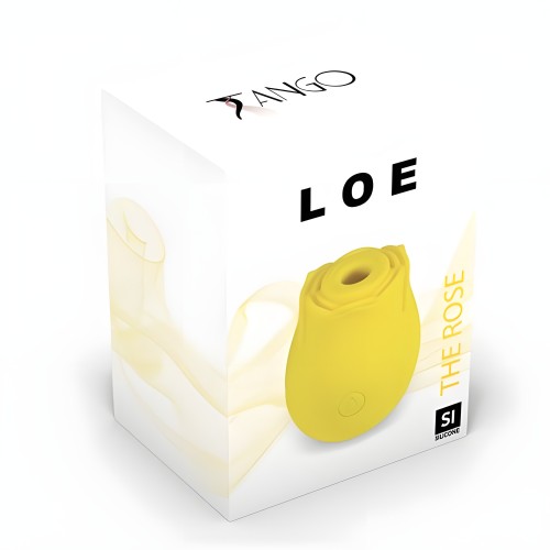 Loe The Rose Premium Suction Stimulator - Yellow