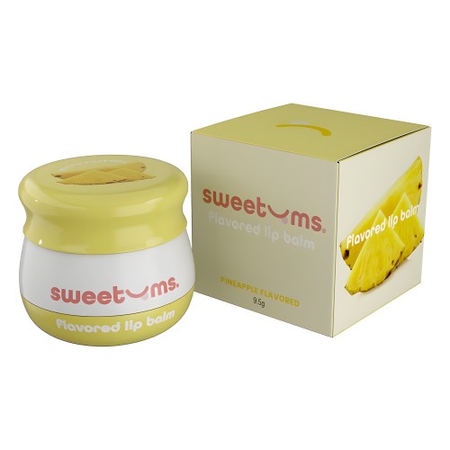 Sweetums Pineapple Lip Balm - Tropical Hydration