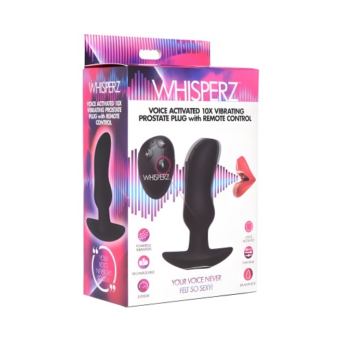 Voice Activated 10x Vibrating Prostate Plug