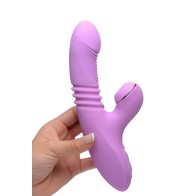 Vibrador Conejo Succionador Pro-Thrust Shegasm