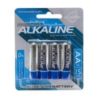 Alkaline Batteries - 4 Pack AA