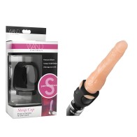 Strap Cap Wand Harness - Enhance Your Pleasure