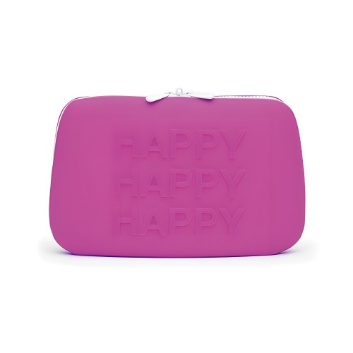 Bolsa de Almacenamiento Grande Happy Rabbit de Silicona Morada