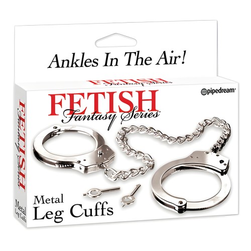 Fetish Fantasy Metal Leg Cuffs - Safe Restraint