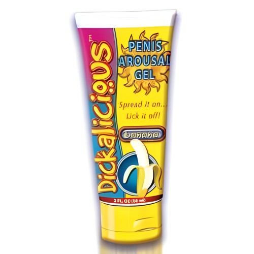 Dickalicious Arousal Gel - Banana Flavor