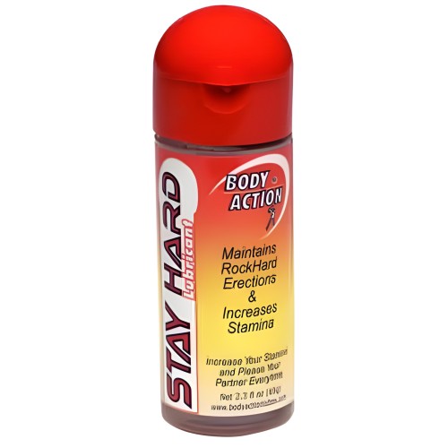 Body Action Stay Hard Lubricante - 2.3oz