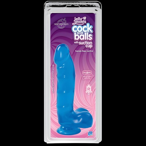 Jelly Jewels Cock And Balls para Placer Realista