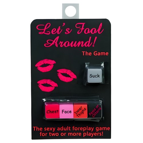 Lets Fool Around Dice Game - Fun for Couples